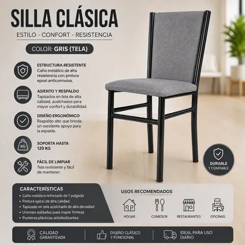 SILLA 1 1/4