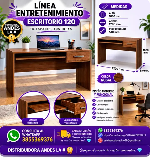 ESCRITORIO 120