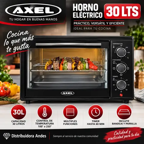 HORNO AXEL 30 LTS