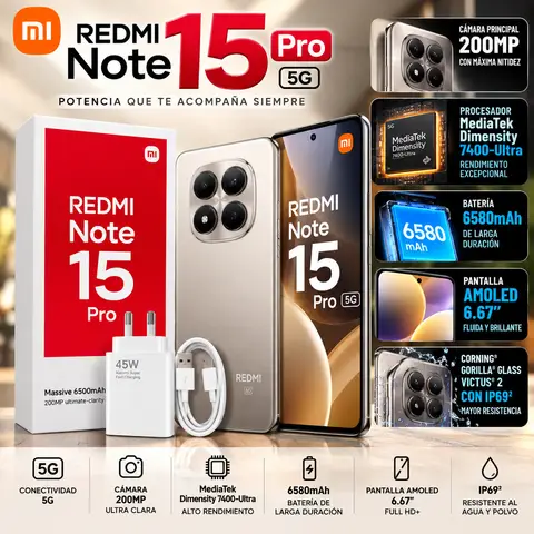 NOTE 15 PRO 5G DE 8/256