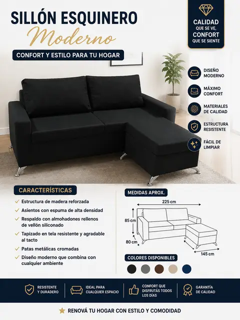 2 CUERPOS + CAMASTRO TELA PANA