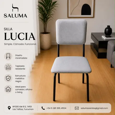 SILLA 1 PULGADA C/U