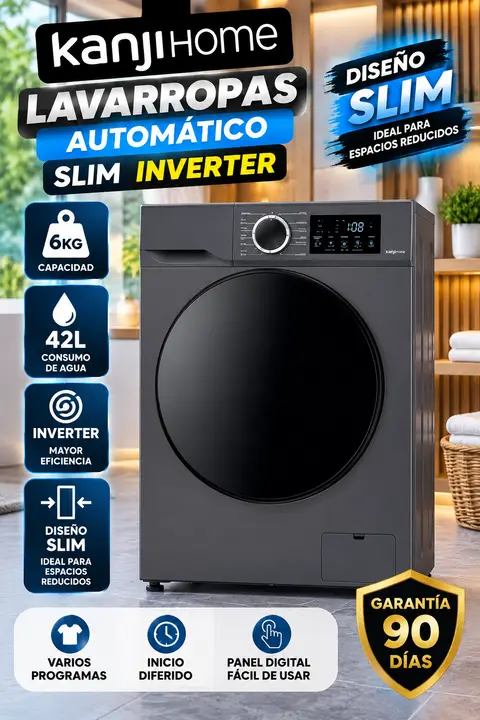 LAVARROPAS AUTOMÁTICO 6KLS INV