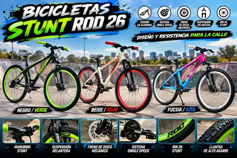 STUNT ROD 26 ANDES ACERO