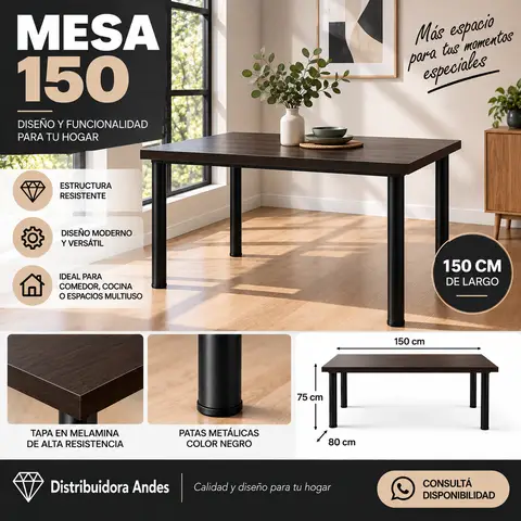 MESA 150*80