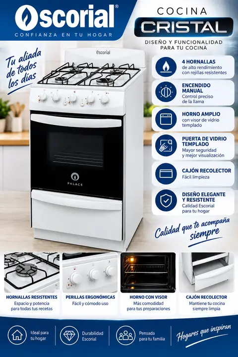 COCINA CRISTAL