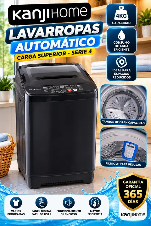 LAVARROPAS AUTOMÁTICO 4 KLS