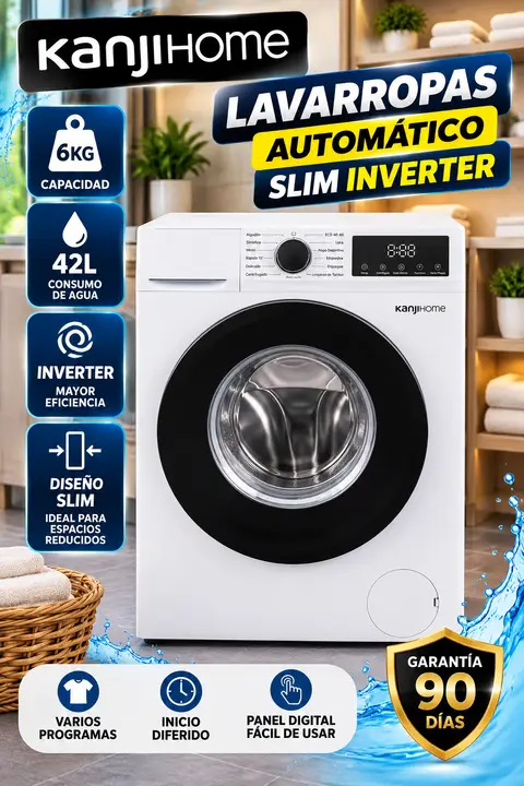 LAVARROPAS AUTOMÁTICO 6KLS INV