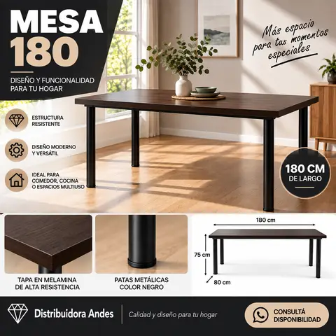 MESA 180*80