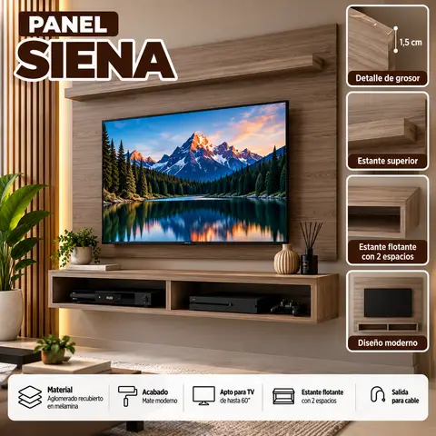 PANEL TV SIENA