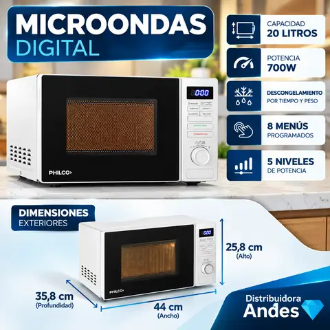 MICROHONDAS DIGITAL
